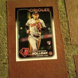 Jackson Holliday Rookie Card