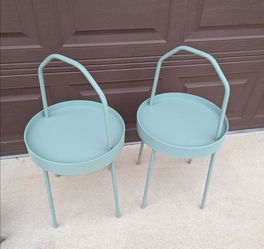 Set of 2 Ikea Burvik Side Tables
