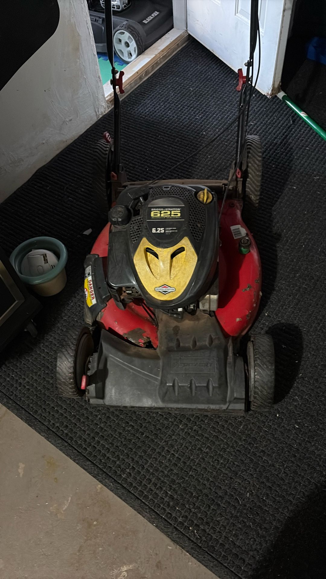 Push push self lawn more from parts