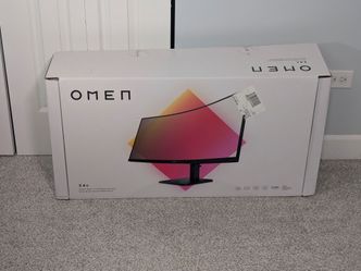 HP OMEN 34" Ultrawide WQHD 165HZ Gaming monitor with HDR