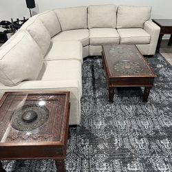 Pottery Barn Sleeper Sectional Sofa
