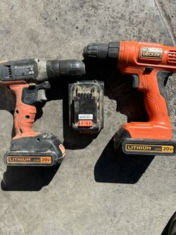 Black And Decker Cordless Drills