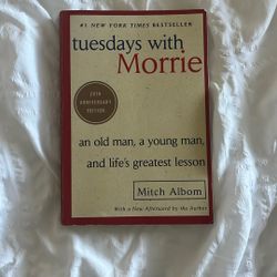 Tuesdays With Morrie Book