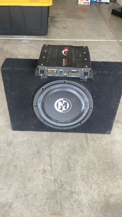 Memphis 12” speaker and supporting amp