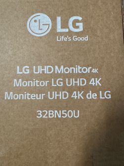 BNIB Computer Monitors (32" LG and 15.6" ViewSonic Portable)