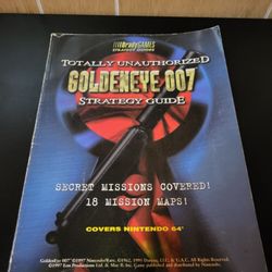 Brady Games Totally Unauthorized 007 GoldenEye Strategy Guide