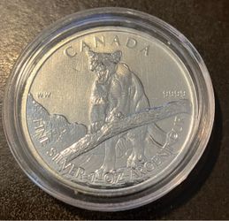 1oz Canada special silver coin