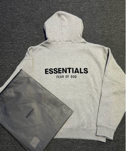 Fear of God Essentials Hoodie Light Heather Grey