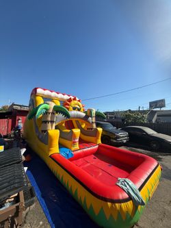 14 feet tall Water slide