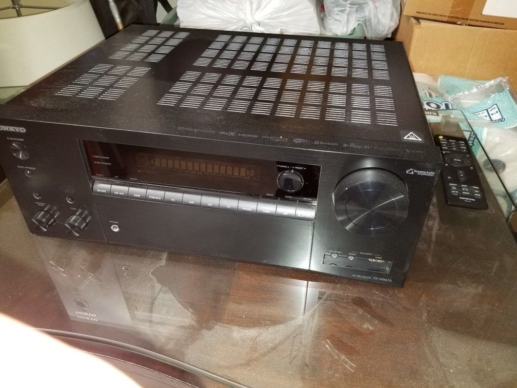 Onkyo receiver with remote