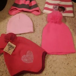 Girls Pink Hats