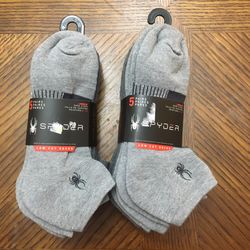 NWT Spyder men’s low cut socks 10 pairs