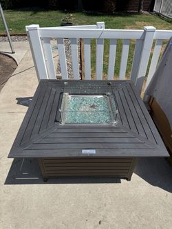 Legacy Heating Outdoor Gas Fire Pit Table