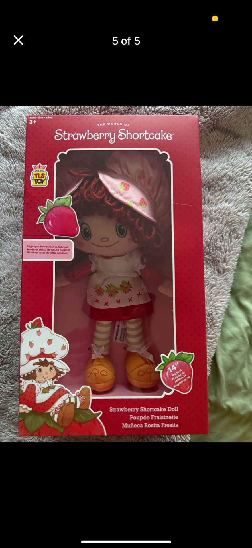 π Mint Condition Strawberry Shortcake Doll