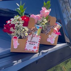 Valentine’s Homemade Arrangements 