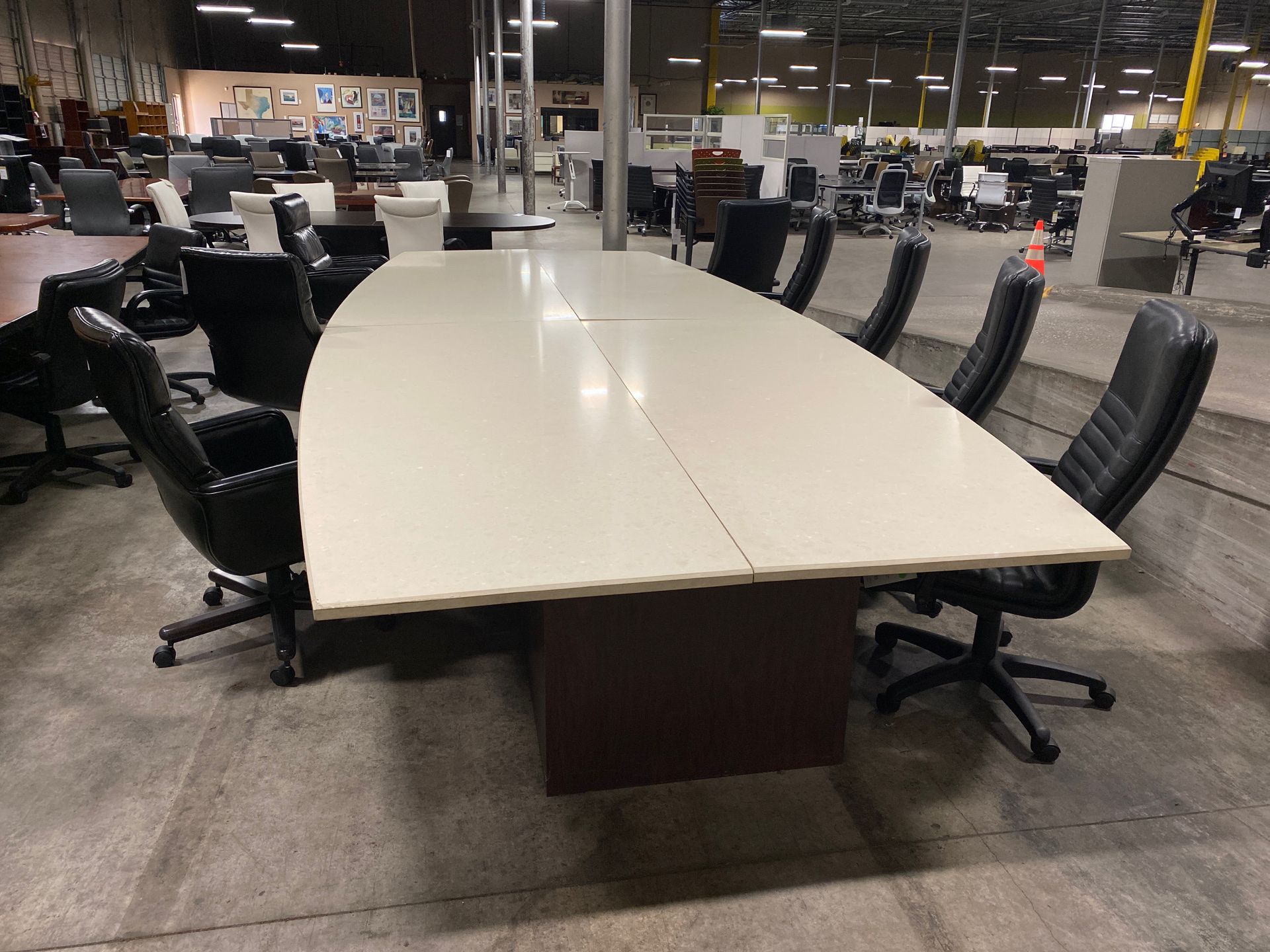 Free 17’ Marble Conference Table