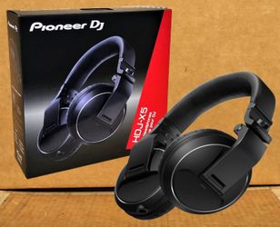 Pioneer DJ Headphones 1/4" Adapter Carrying Pouch 40mm Drivers HDJ-X5 🚨 Payment Options Available 🚨 No Credit Needed 🚨