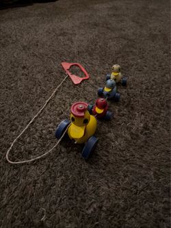1940s Fisher Price Duck Pull Toy