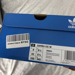 Sambas (Adidas Samba OG W Maroon/White/Gum)