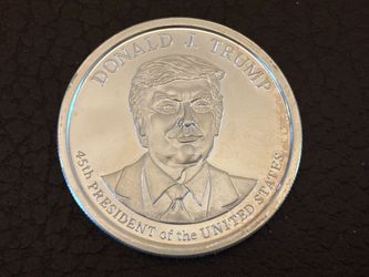 Donald Tramp silver round 1 oz.