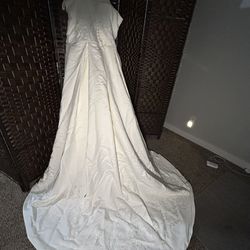 Off White Wedding Dress 