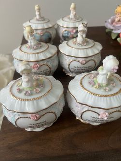 Precious Moments musical box collection