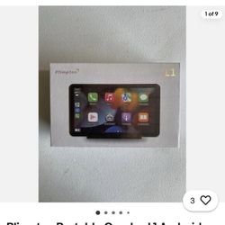 Plimpton L1 7" Portable Apple Carplay/Android Auto Screen for Car