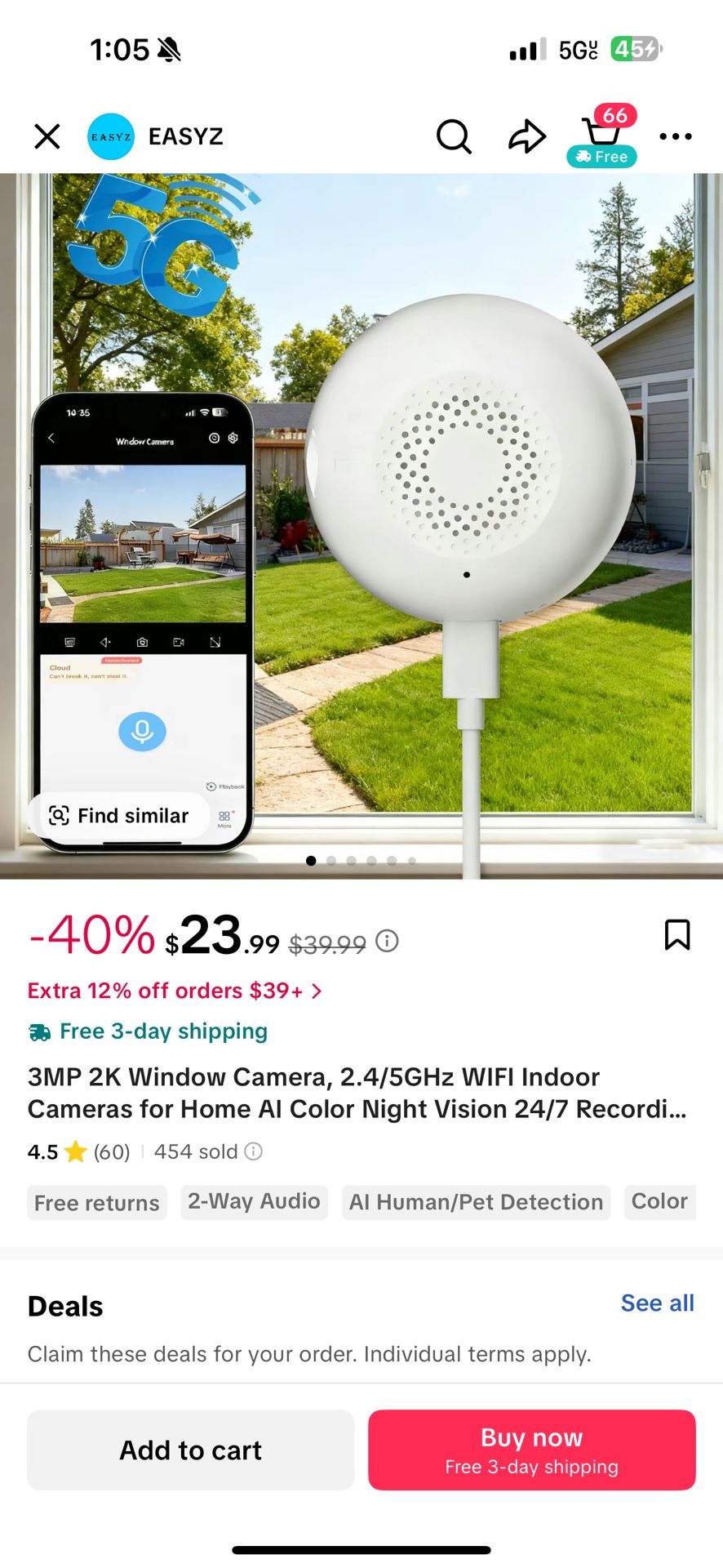 Indoor Window Camera