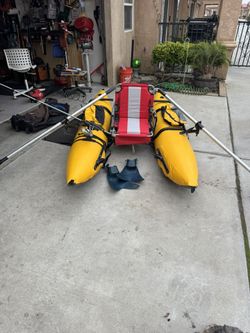 Outlaw Renegade frameless inflatable pontoon