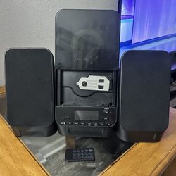 Onn Home Music 5-Watt Mini Bluetooth CD Radio