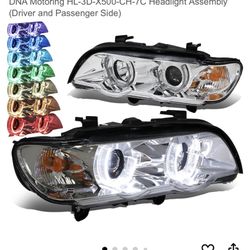 2000-2003 BMW  E3 X5 Headlights 
