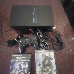 Ps2 Fat W Control And Games