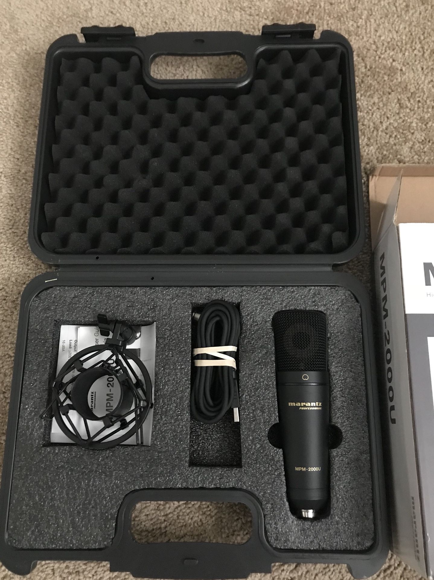 Marantz Professional MPM-2000U condenser USB mic