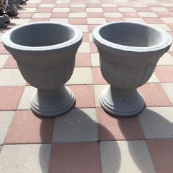 New Flower Pots Made Out Of Cement Perfect Gift For Any Occasion 