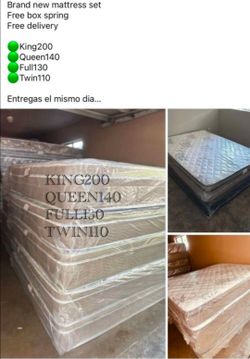 Mattresses king Queen Full twin
