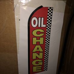 Oil Change flags