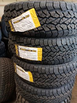 New set of tires aplus 265 70 17