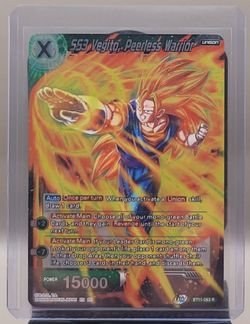 DBZ TCG,Vermilion Bloodline 2, SS3 Vegito, Peerless Warrior, BT11-063 Foil, NM