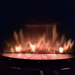 30" Electric Fireplace Wall Heater
