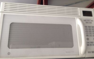 Ge over the range microwave oven