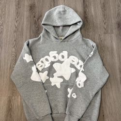 ⭐️GREY BELUGA SP5DER HOODIE⭐️ | SIZES SMALL , MEDIUM
