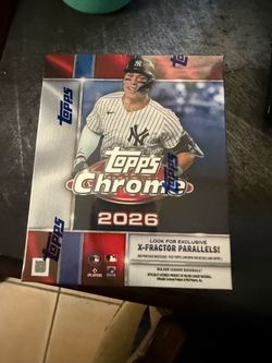 2026 Topps Chrome Baseball Mega Box