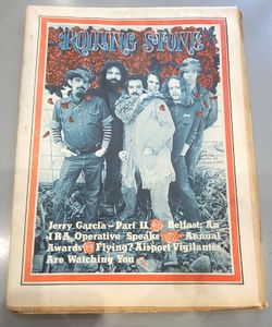 🎸 VINTAGE 1972 ROLLING STONE MAGAZINE — GRATEFUL DEAD COVER 🎸