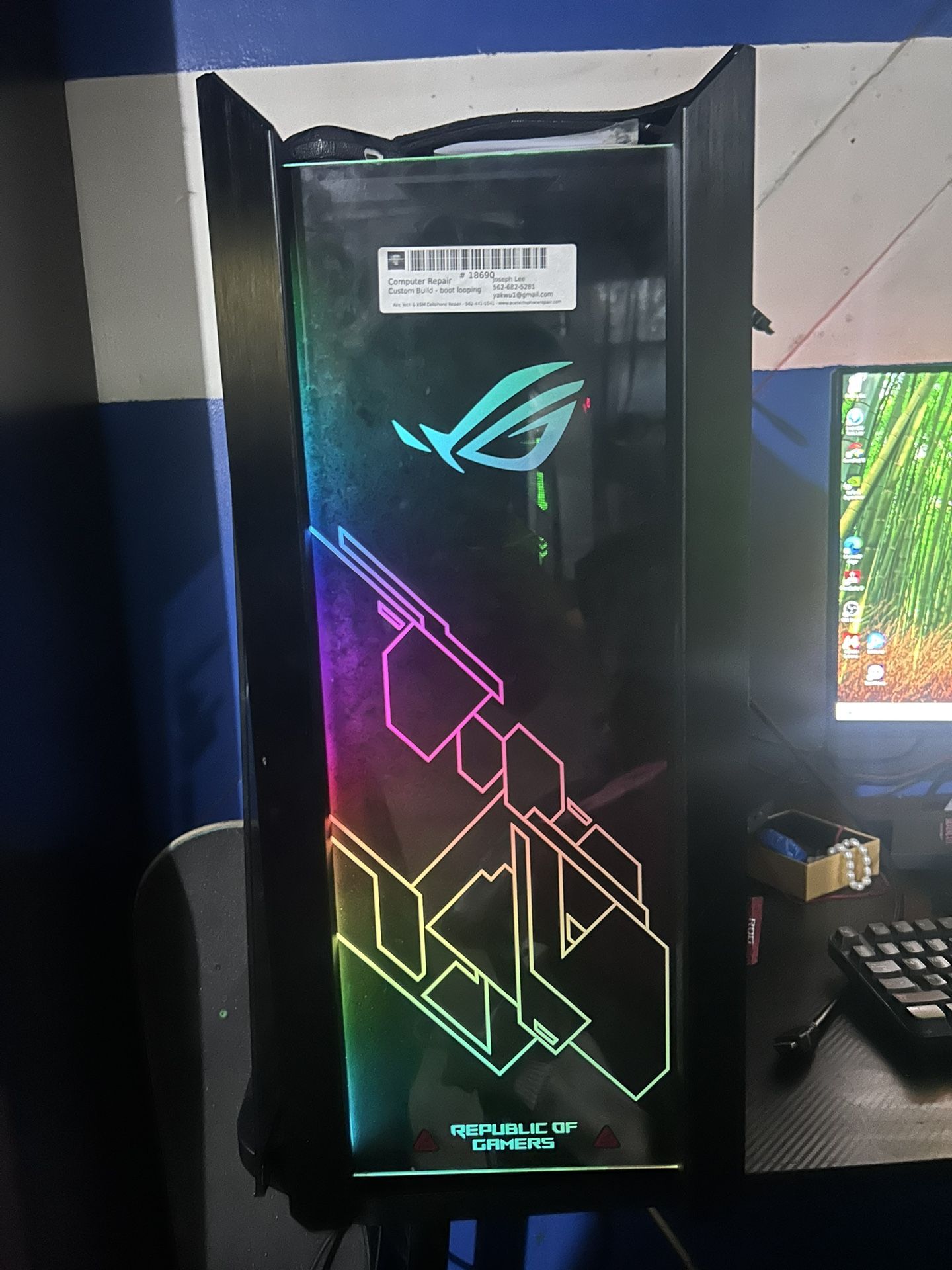 Complete ROGs Gaming PC (will Trade For Motorcycle Or Car)