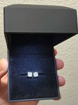 Moissanite Stud Earrings