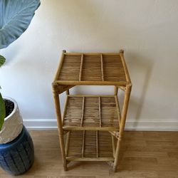 Vintage Bamboo Shelves 