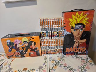 Naruto Manga box sets and single volumes