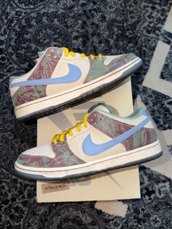 Nike Dunk Low SB Crenshaw Skate Club FN4193-100 Size 9.5 With Original Box