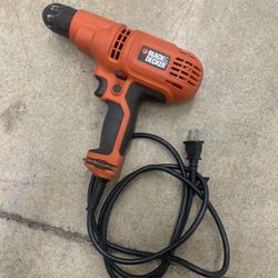 Black And Decker Corded Drill 