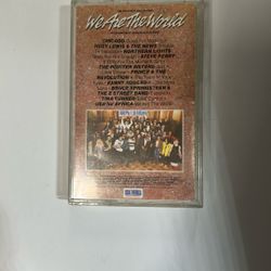 We Are The World Cassette Tape 